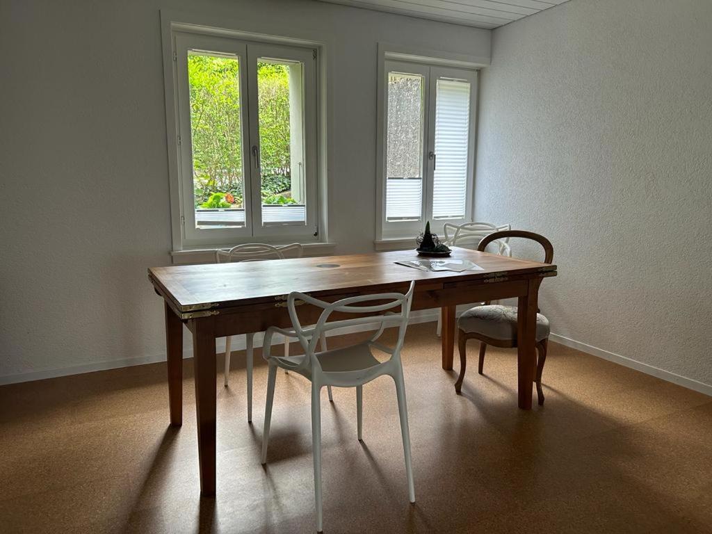 Wohnung In Burgdorf Beim Schloss מראה חיצוני תמונה